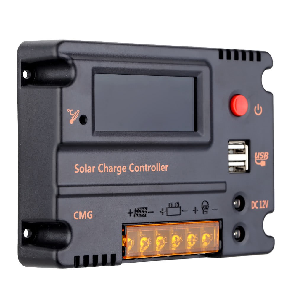 Solar Charge Controller 20A MPPT 12V/24V PV Solar Panel Battery ...