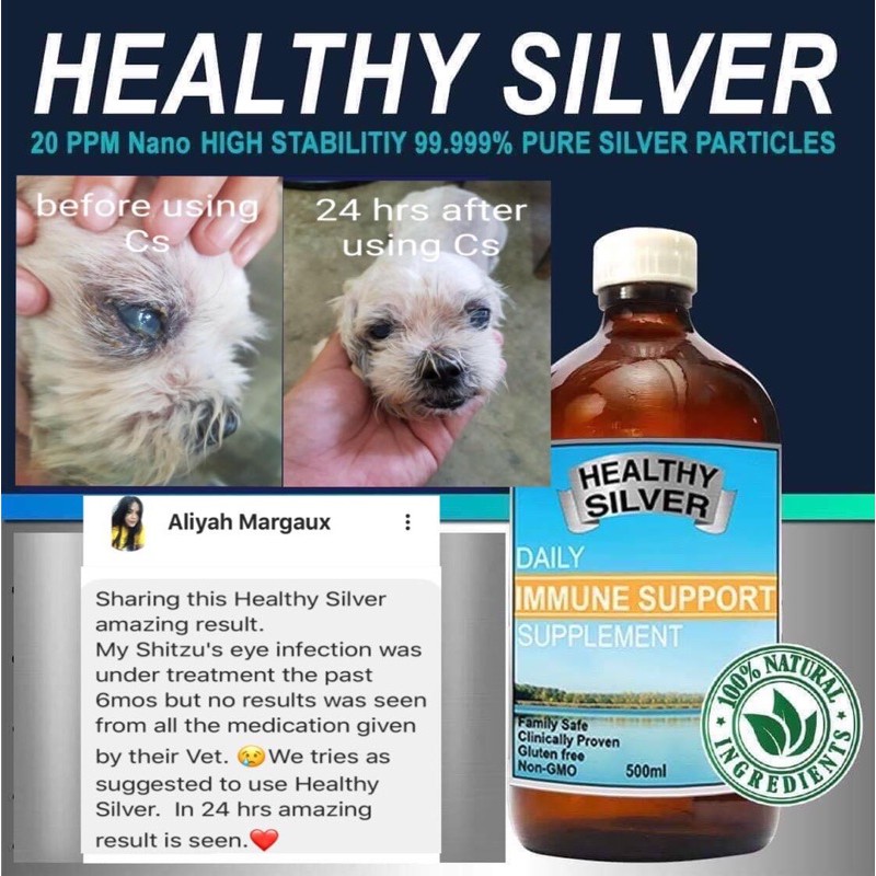 Colloidal silver hotsell uses for dogs