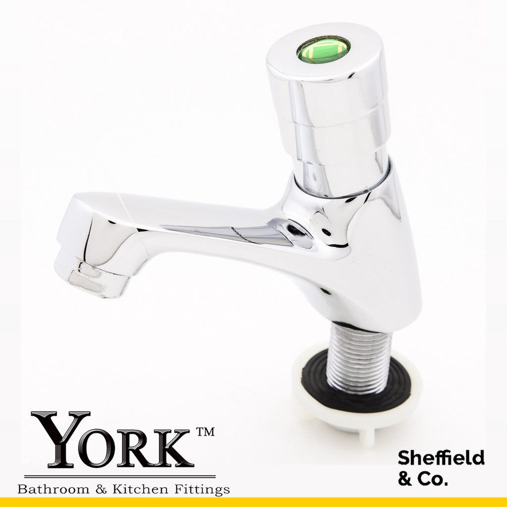 YORK Automatic Shut Off Faucet (Chrome) [BT0809] Shopee Philippines