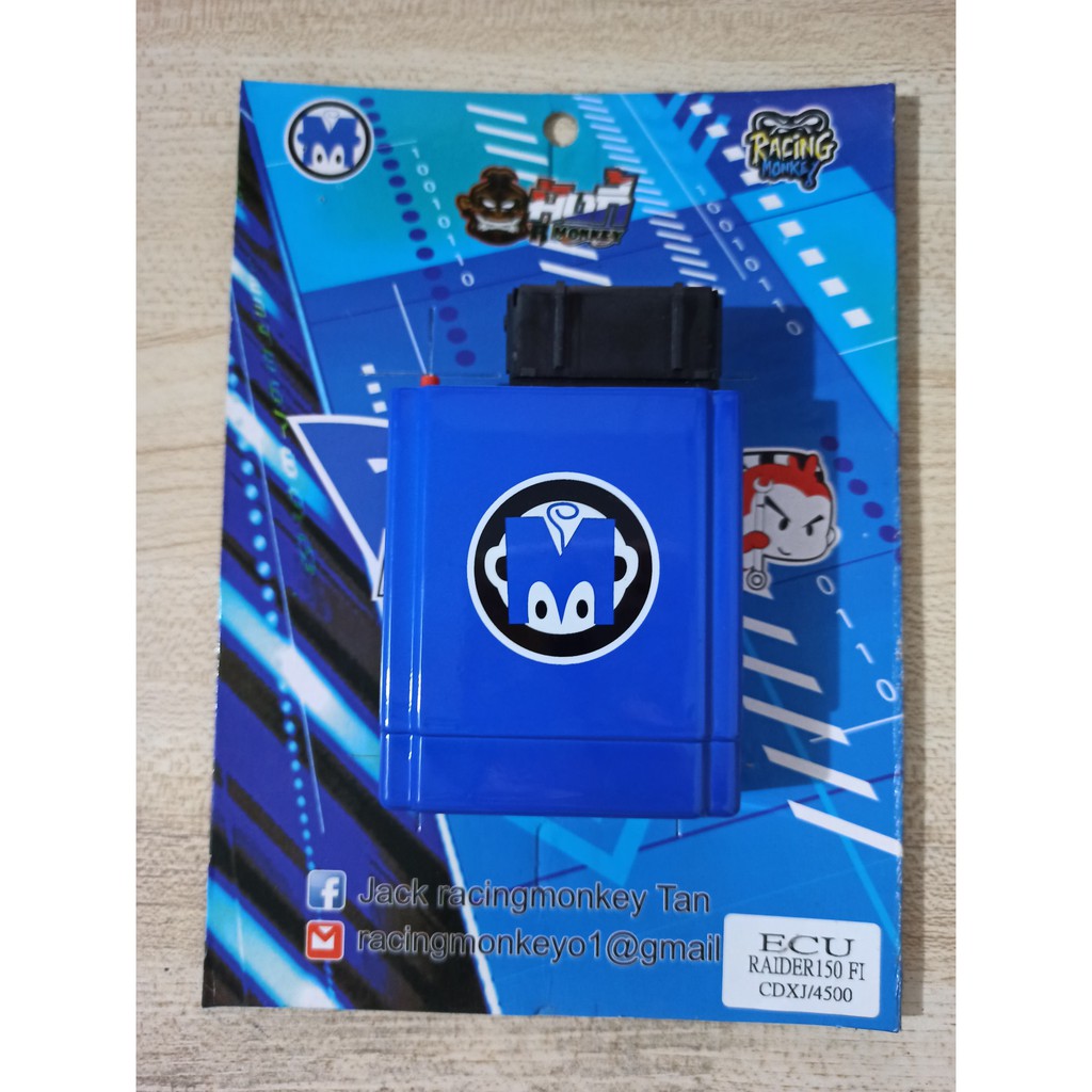 Racing ECU Raider 150 FI Racing Monkey | Shopee Philippines
