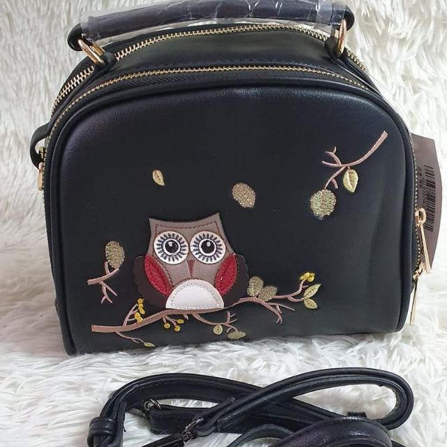 Owl discount sling bag