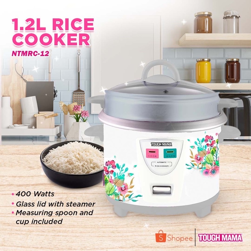 1.2L Straight Type Rice Cooker - Tough Mama Appliances