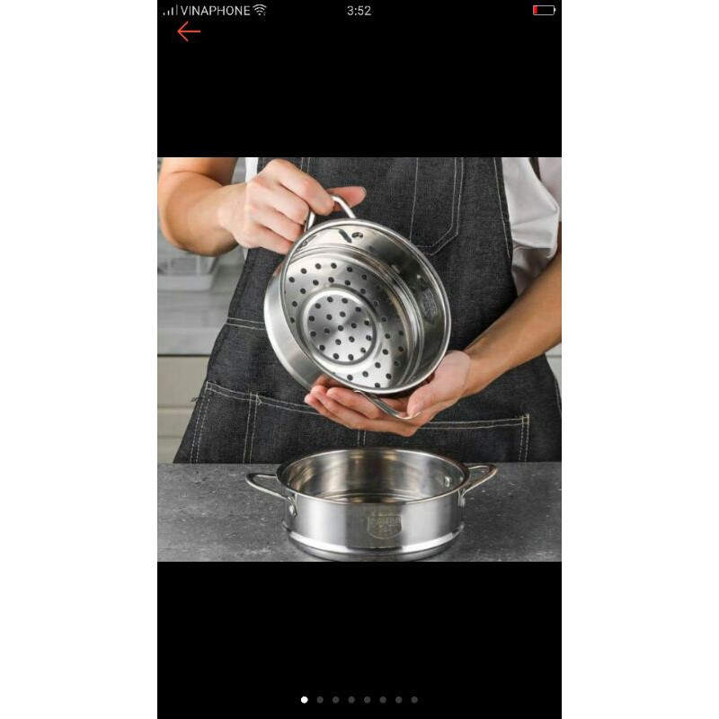 Genuine 304 stainless steel 16cm baby food steamer Shopee Philippines
