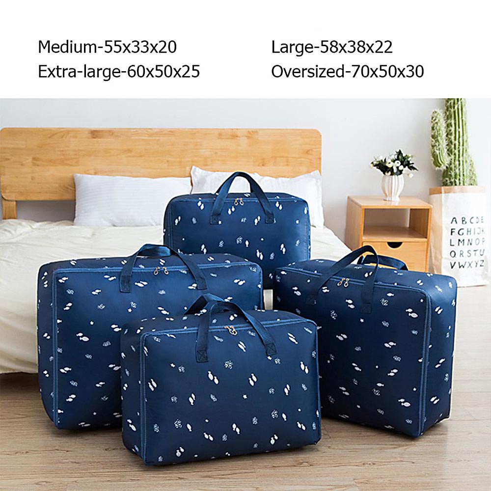 Portable Folding Clothes Quilt Storage Bag Large Capacity Travel