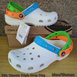 Triple strap clog new arrivals