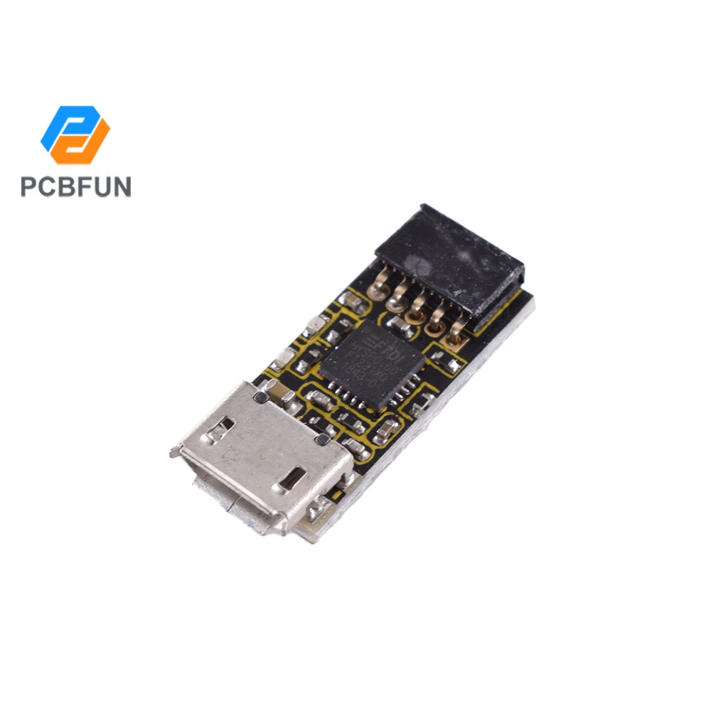Pcbfun FT231 USB To TTL UART Module Serial Converter Micro USB DC5V ...