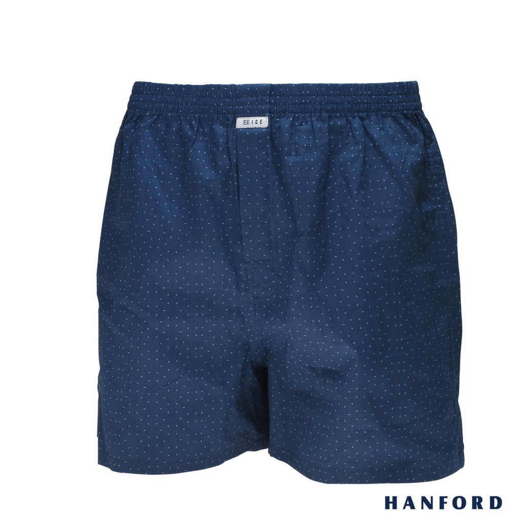 Hanford iCE Men 100% Premium Cotton Woven Boxer Shorts - Leafy Print ...