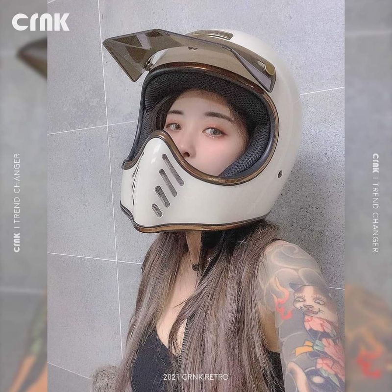 Crnk hot sale retro helmet