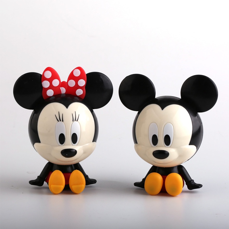 2Pcs/Set Anime Q Version Mini Cartoon Mickey Mouse Minnie Mouse Minerva ...