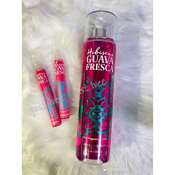 Bathandbody Works Body Mist Hibiscus Guava Fresca In Decant Bottle