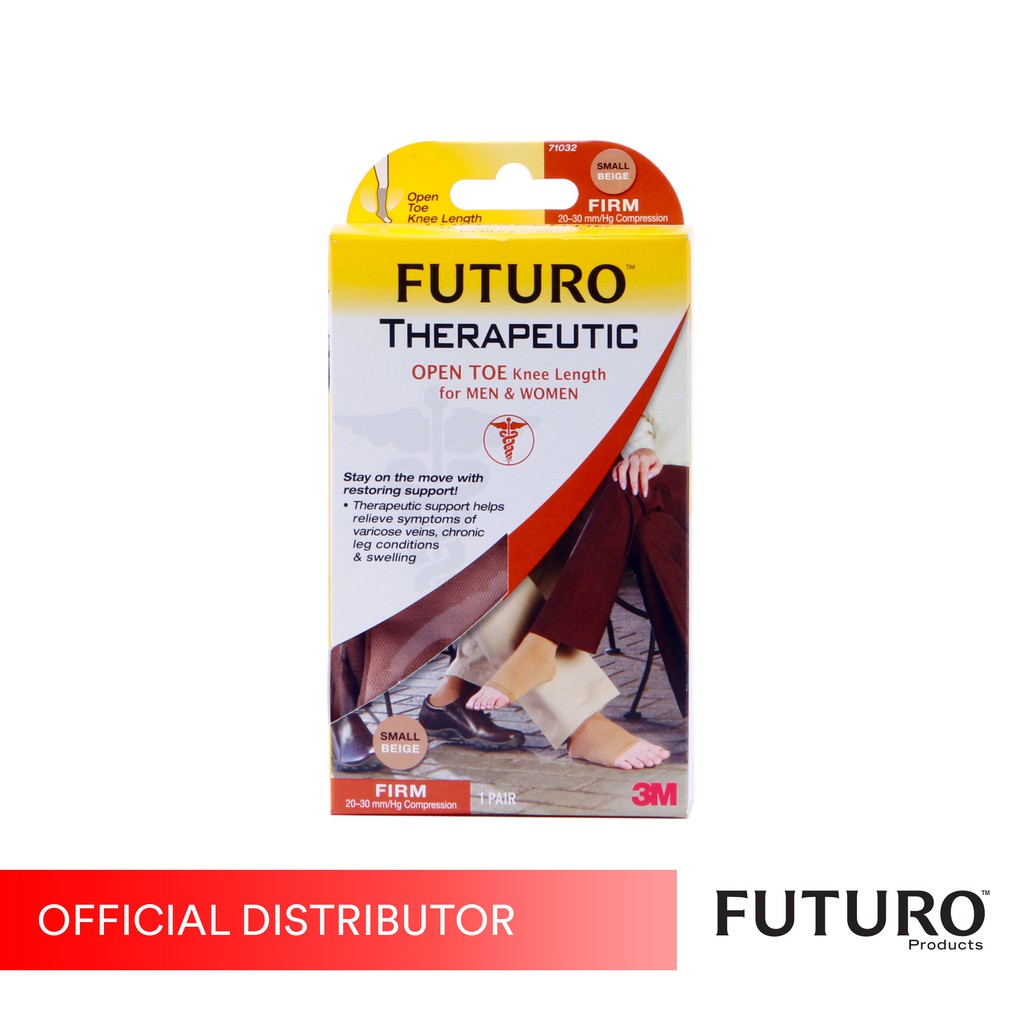 Futuro open toe hot sale knee length