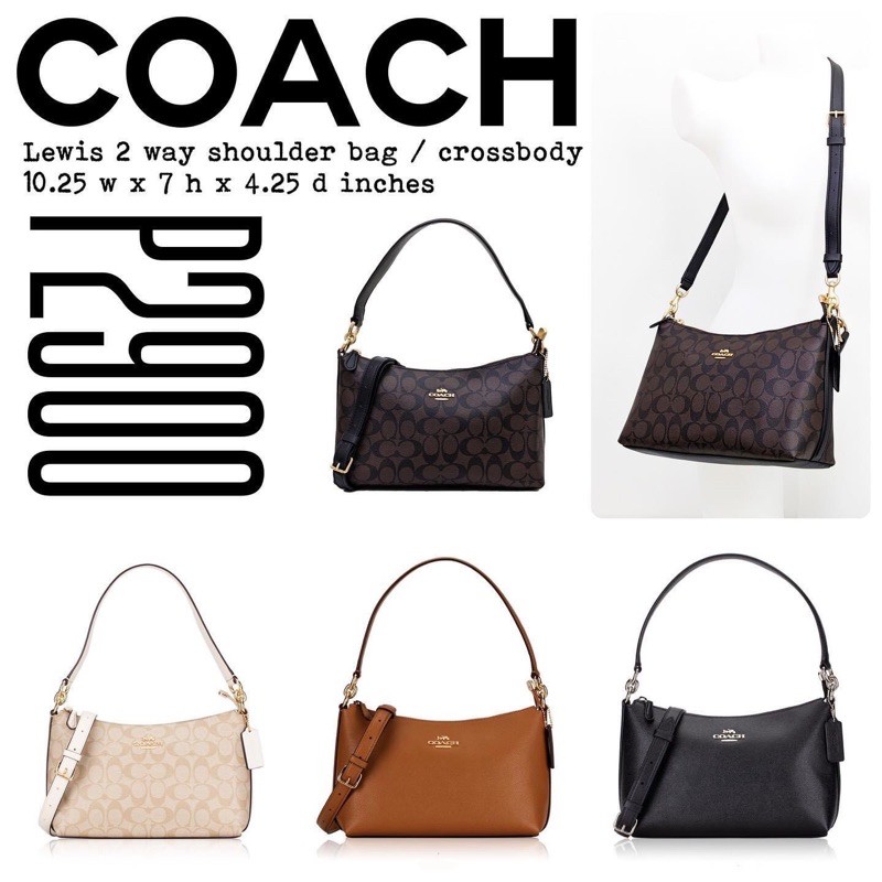 Coach 2 way sling bag hotsell