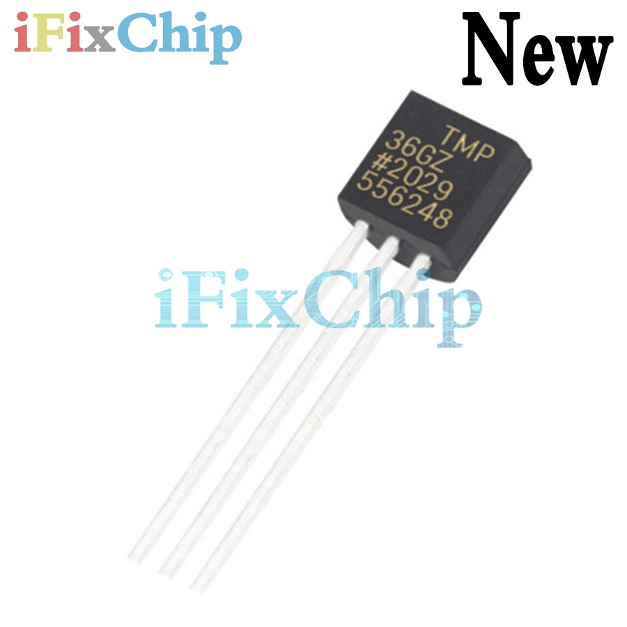 2PCS TMP36GT9Z TMP36GZ TMP36 TO92 Temperature Sensor Transistor