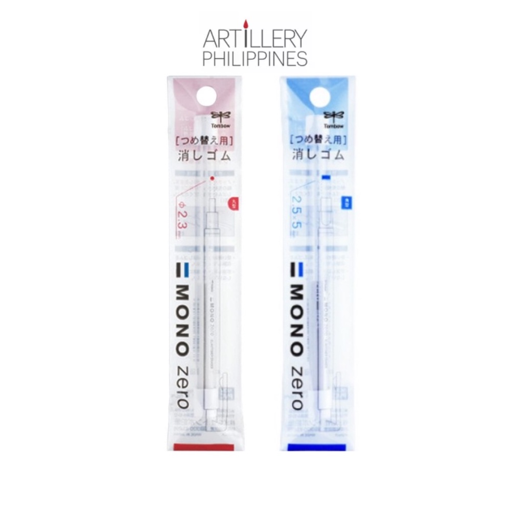 Tombow Mono Zero Eraser Refills Round And Square/Angular Shopee