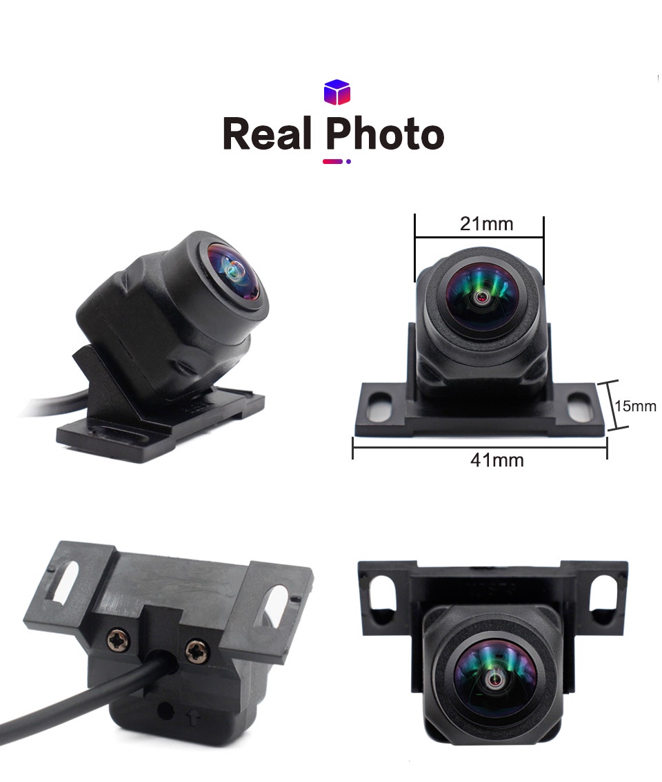 Smartour 2K AHD 1080P Vehicle Rear View Camera HD Car Reverse Black ...