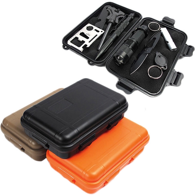 Storage Trunk waterproof box Airtight seal case outdoor camp fish ...