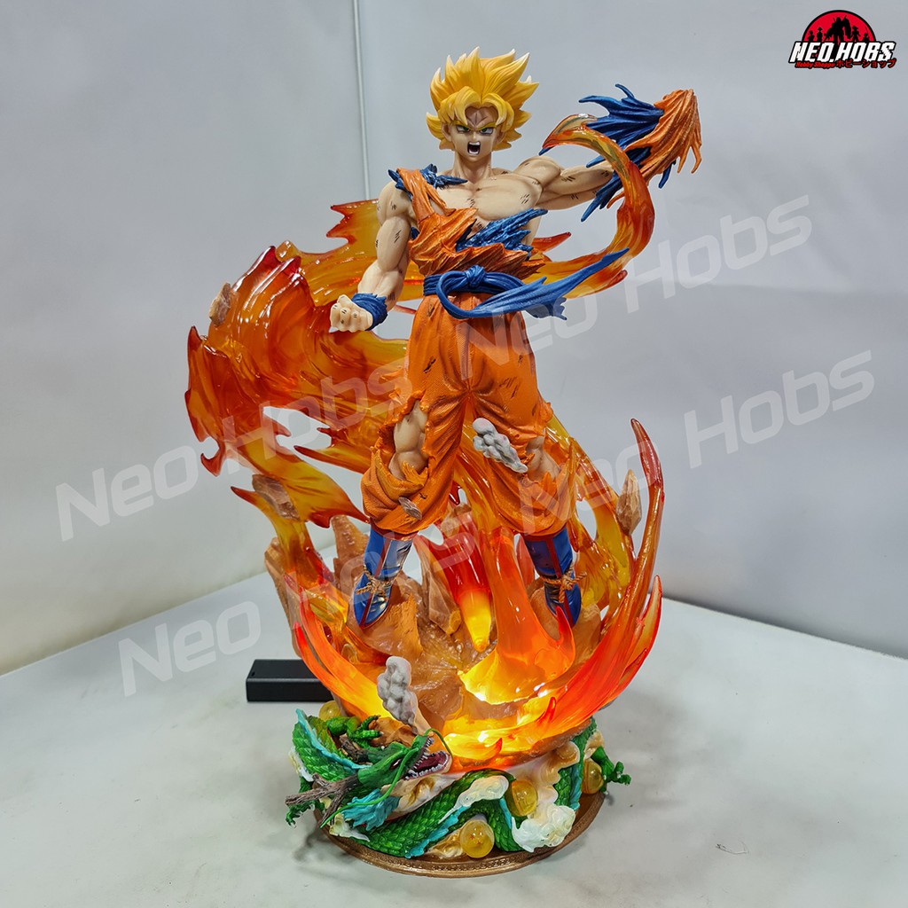 GK LSS KO Dragon Ball Gokou + SS + SSJ3 w/ LED | Shopee Philippines