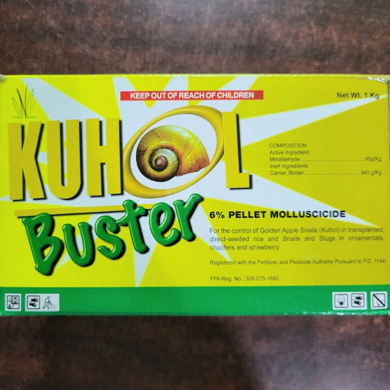KUHOL BUSTER 6% PELLET (1KG) BY ARIES RNE CHEMICAL CORP. | Shopee ...