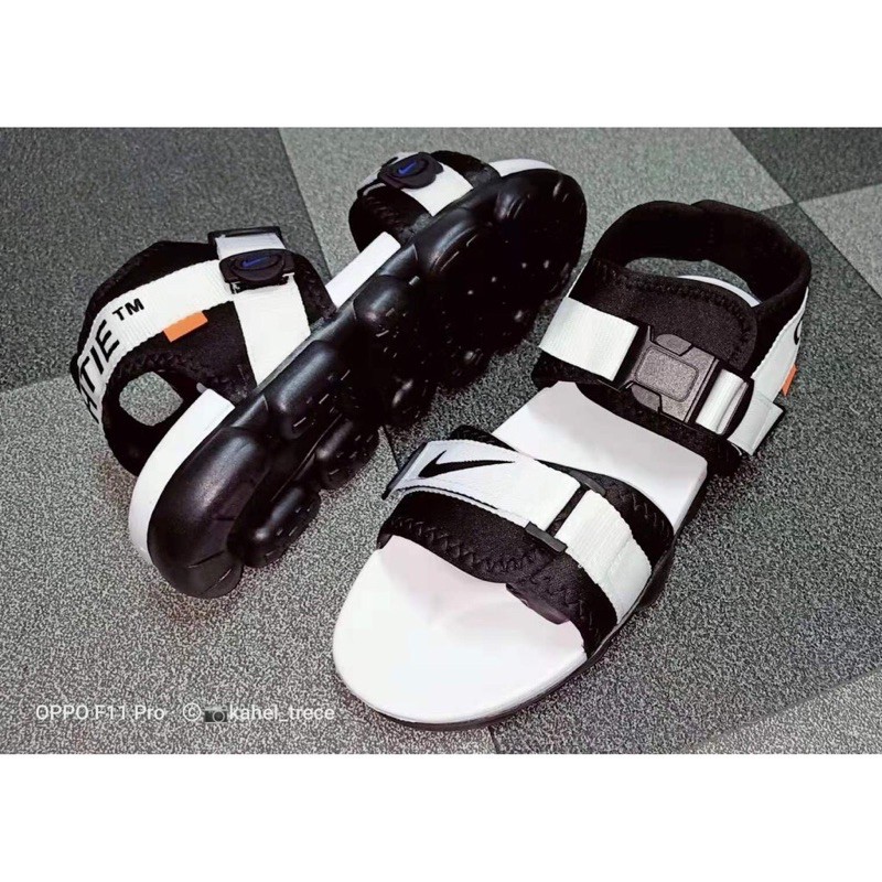 Nike sandals cheap off white