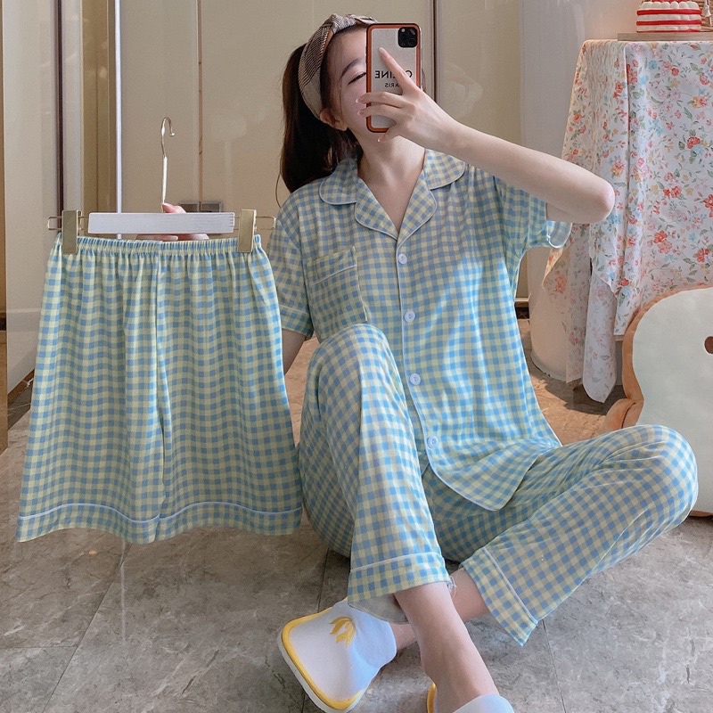 #CAND 3 in 1 Korean Cute Shorts Pajama Terno Sleepwear for Women ...