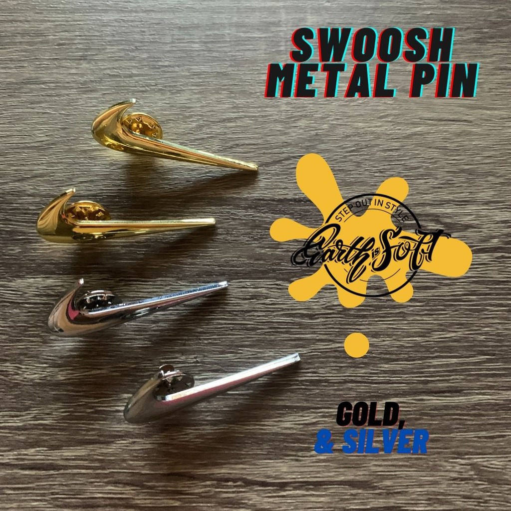 Gold on sale nike pins