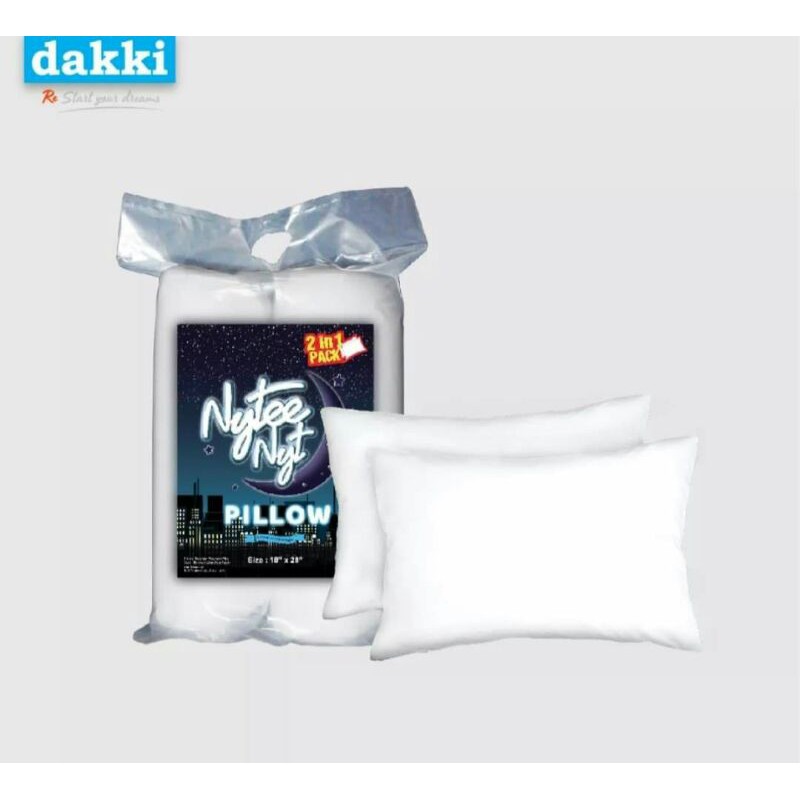 DAKKI NYTEE NIGHT PILLOW 2IN1!! 100 AUTHENTIC Shopee Philippines