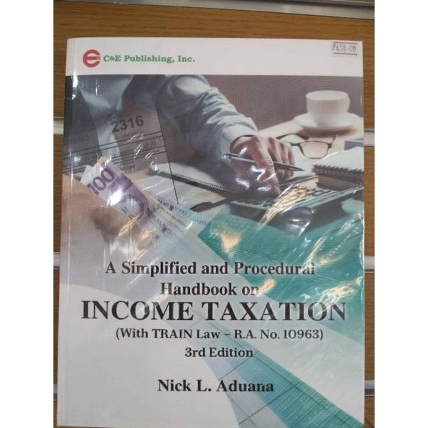 A Simplified and Procedural Handbook of Income Taxation (with TRAIN Law ...