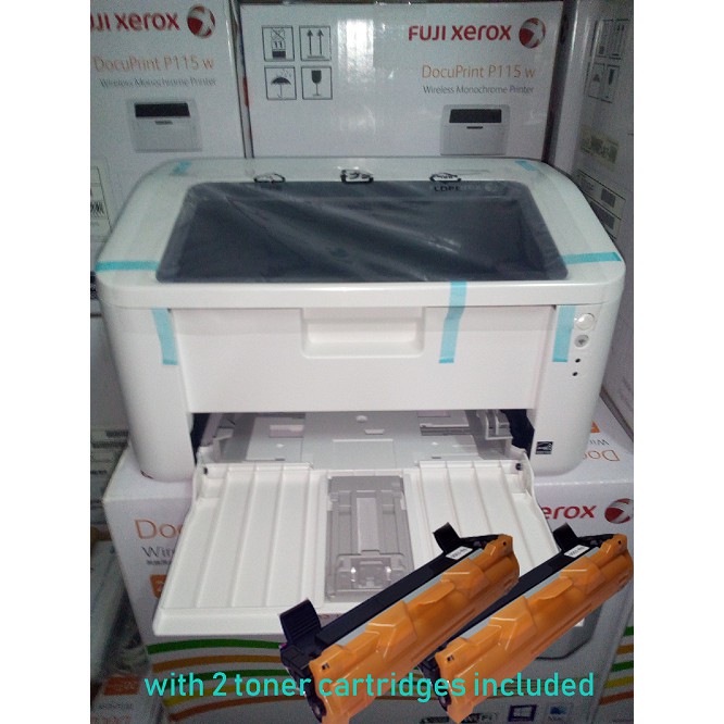 Fuji Xerox Docuprint P115w Laser Printer With 2 Toners | Shopee Philippines