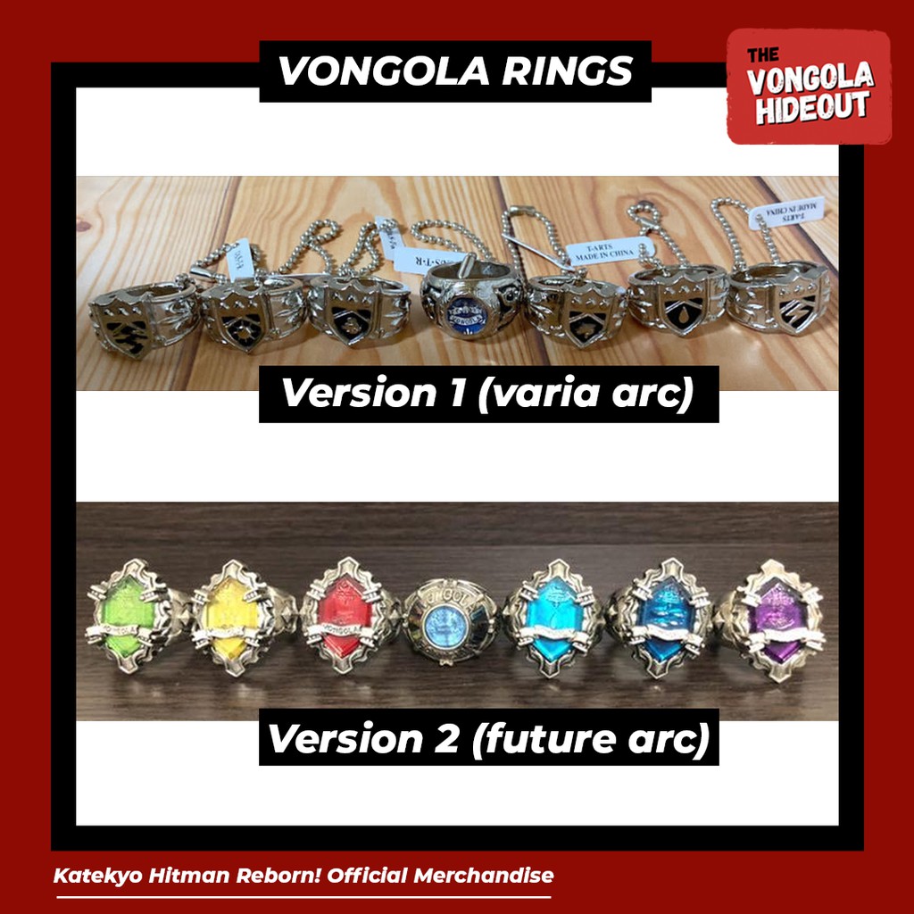 hitman reborn vongola rings