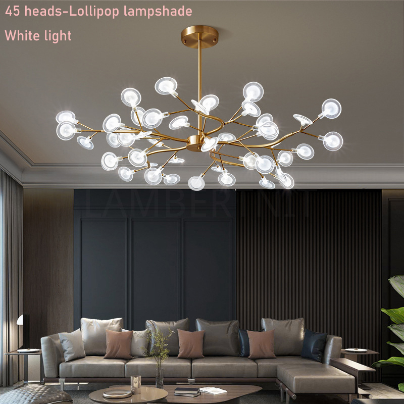 Nordic Firefly Led Chandelier Mordern Center Light Living Room Light ...