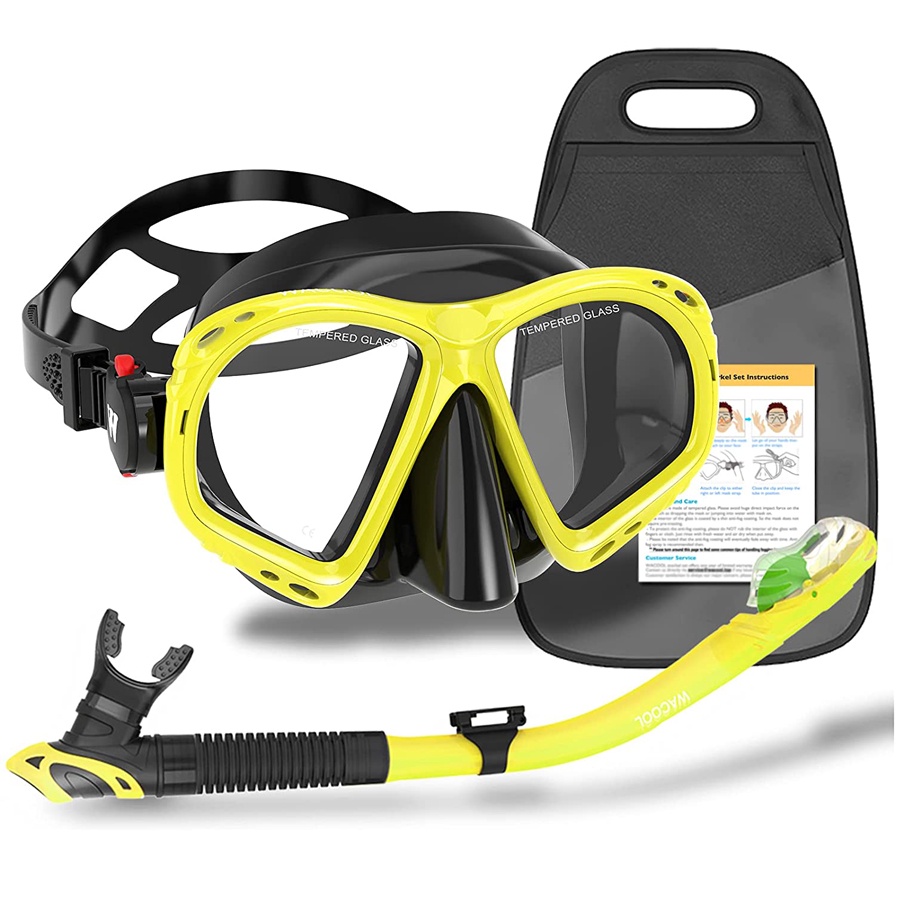 Adult Scuba Diving Masks Gear Freediving Free Goggles Spearfishing