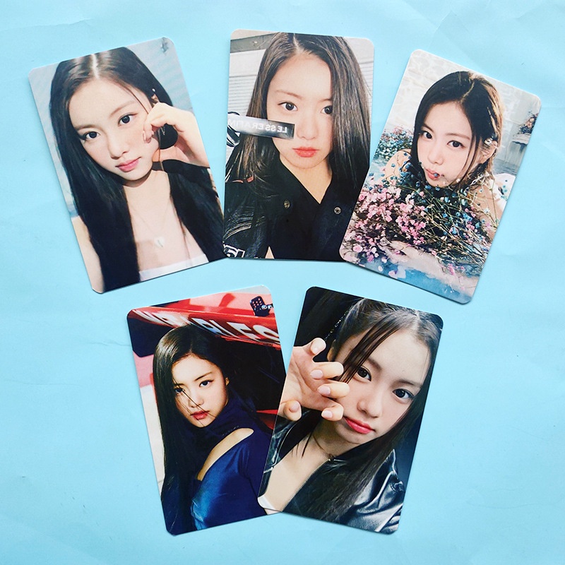 5pcs/set LE SSERAFIM photocards FEARLESS fan collection card