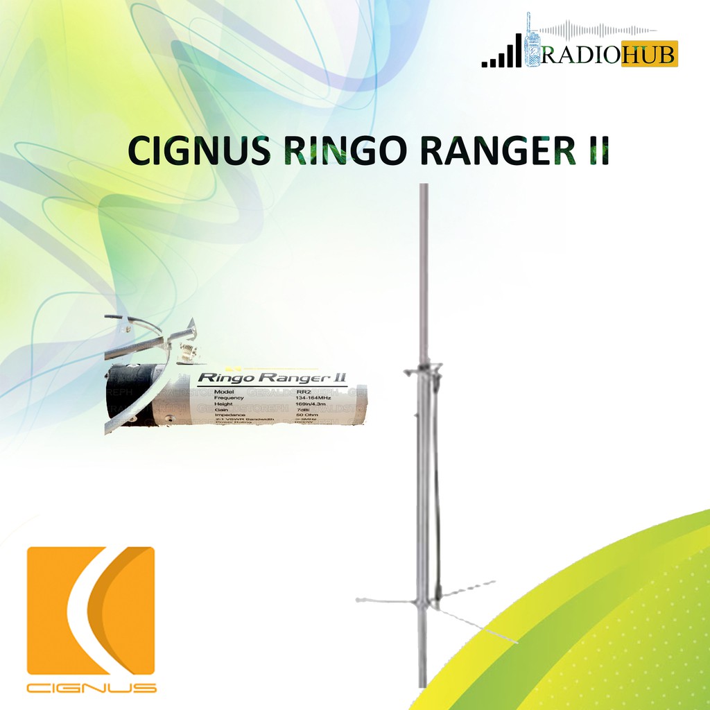 RINGO RANGER II VHF 134167MHZ OUTDOOR ANTENNA Shopee Philippines