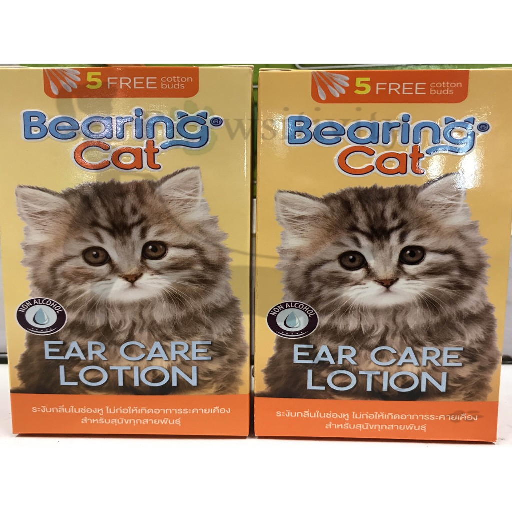 Bearing Cat Ear Care Lotion with Free 5 Cotton Buds Shopee Philippines