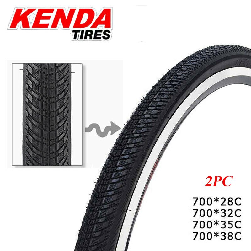 1 Pair MTB Tires 700 Bike Tire 700C 700 28C 32C 35C 38C Bicicleta Outer Tube 85PSI Wheel Tyre Tires