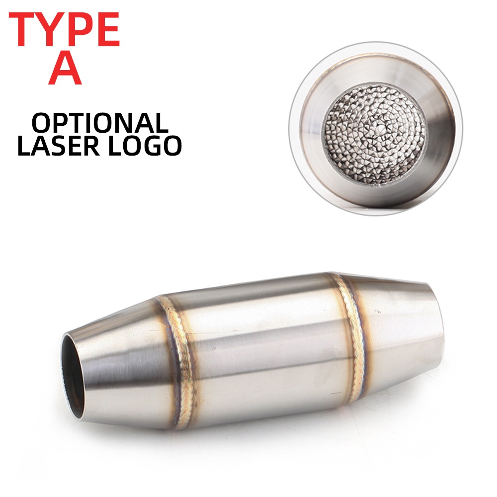 Motorcycle resonator exhaust pressure catalytic converter Shopee