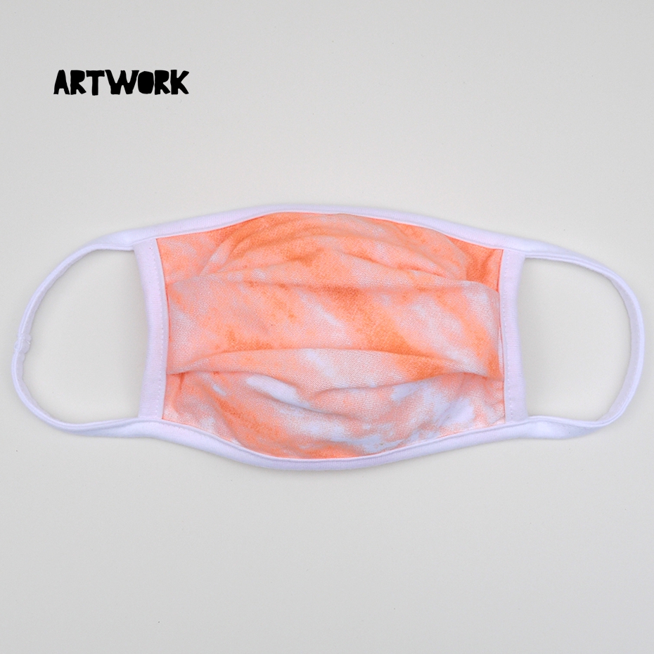 ARTWORK Orange (Washable Face Mask) | Shopee Philippines