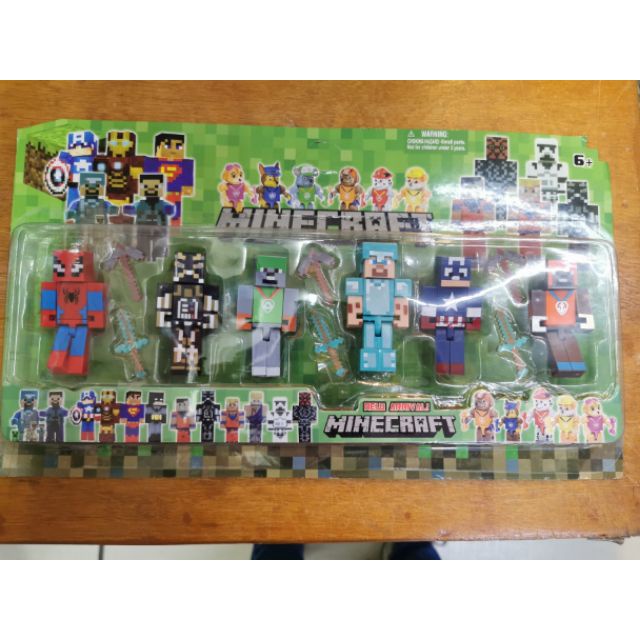 Minecraft superhero deals toys