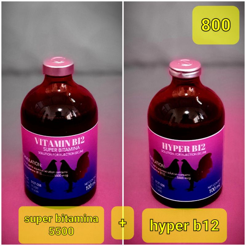 super bitamina + hyper b12 100ml | Shopee Philippines