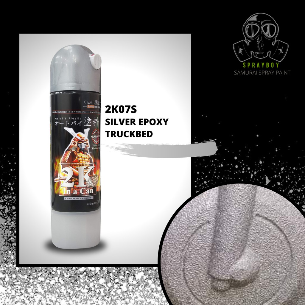 K S Silver Epoxy Truck Bed Samurai Spray Paint Ml Shopee Philippines