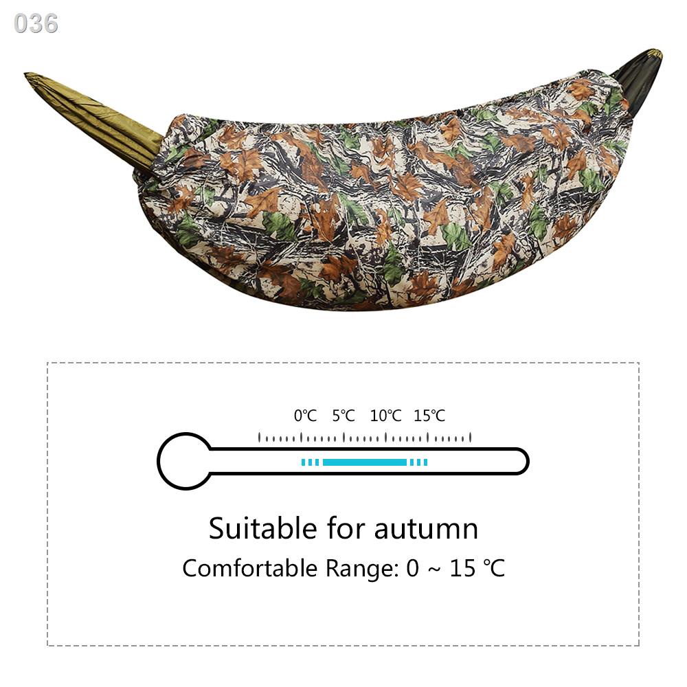 ﹉Outdoor Multifunctional Hammock Underquilt Lightweight Camping Quilt