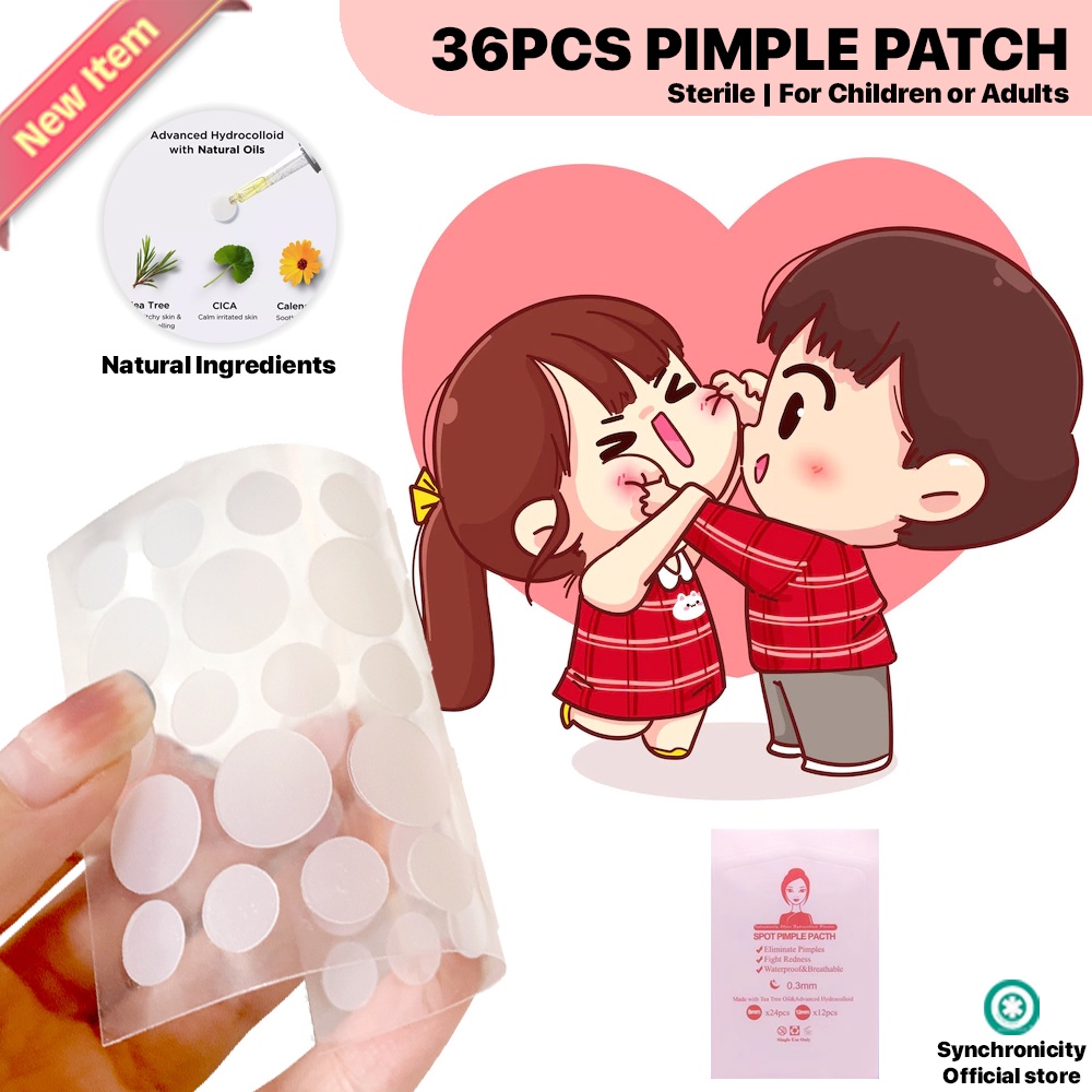 Hydrocolloid Roll 36 Hydrocolloid Acne Patches – Pimple Stickers For ...
