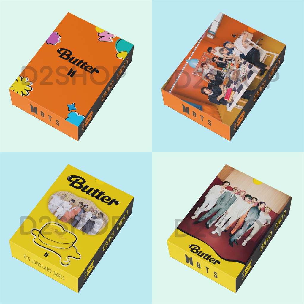 30pcs Lomo Card BTS Butter BE Dynamite Season Greating Shopee Philippines