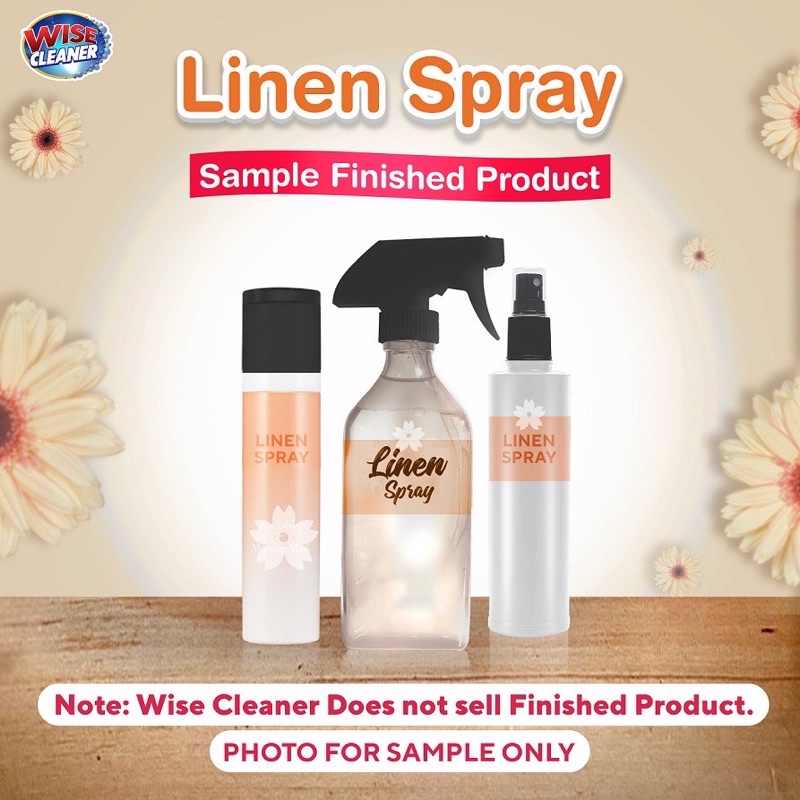 Linen Spray DIY KIT -WISE CLEANER | Shopee Philippines
