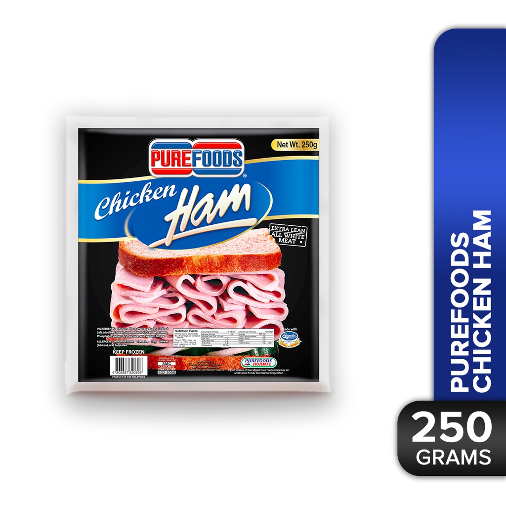 Purefoods Chicken Ham 250G Shopee Philippines