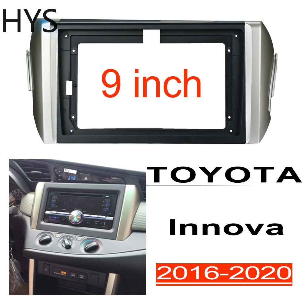 Flightcar 2din Car Stereo Panel For Toyota Innova 2016 2020 9 Inch