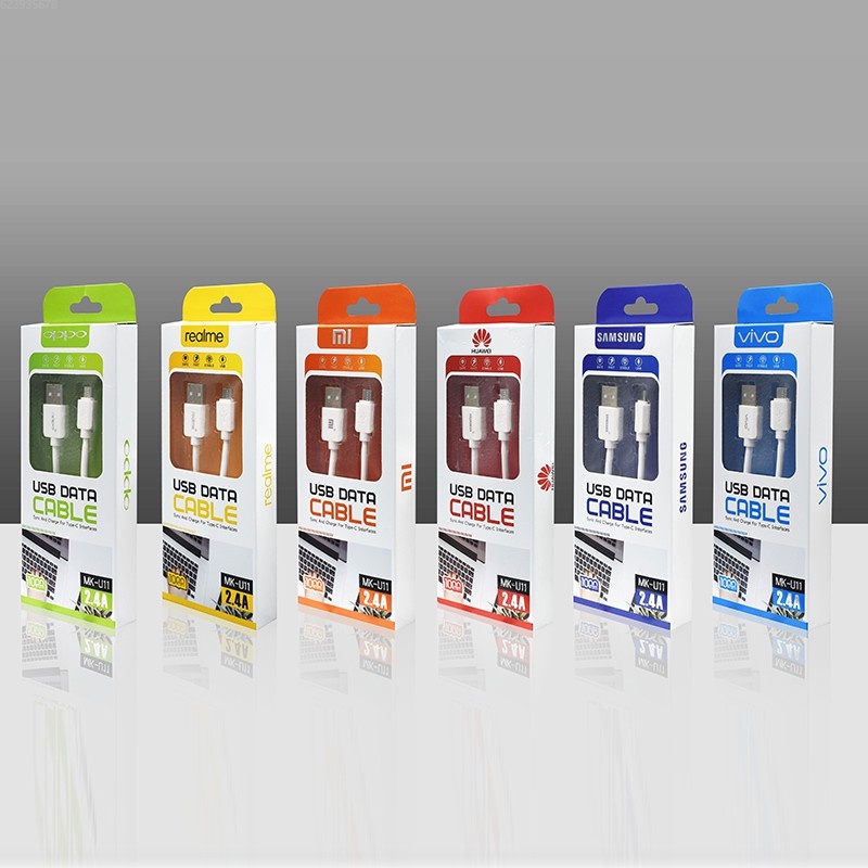 2.4A Safe efficient Charging USB Data Android Micro Cable 1 Meters ...