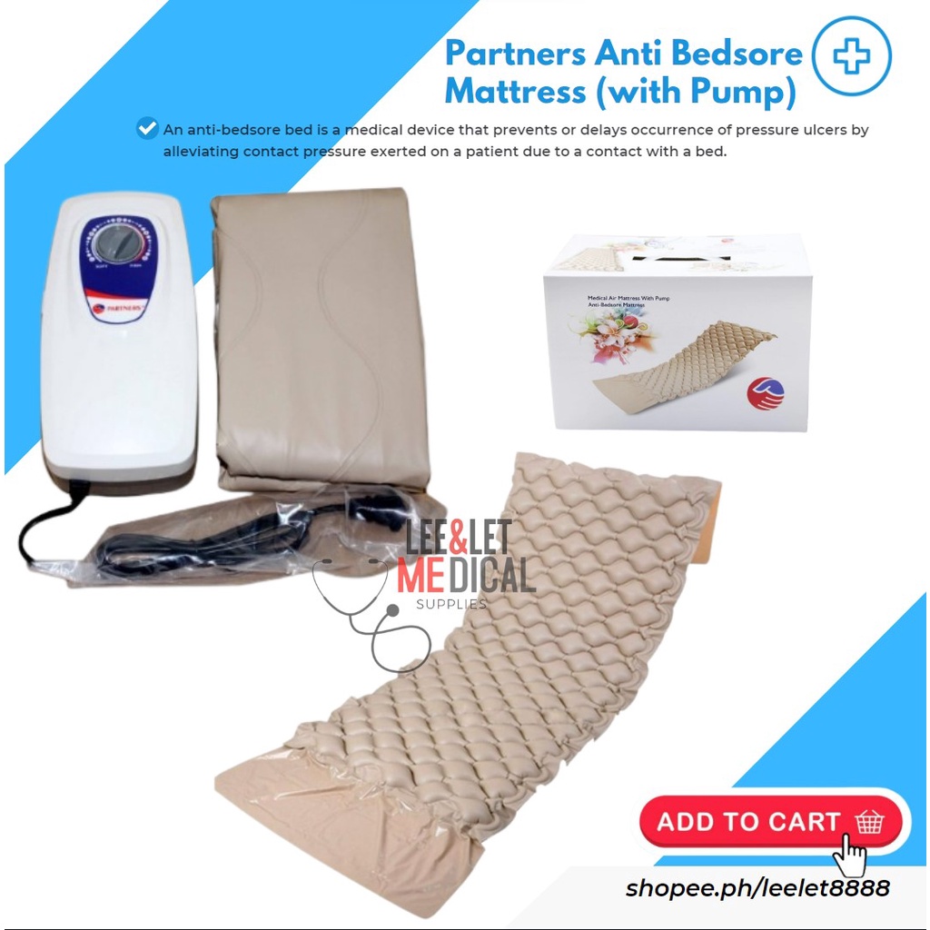 Partners Anti Bedsore Mattress (with Pump) Shopee Philippines