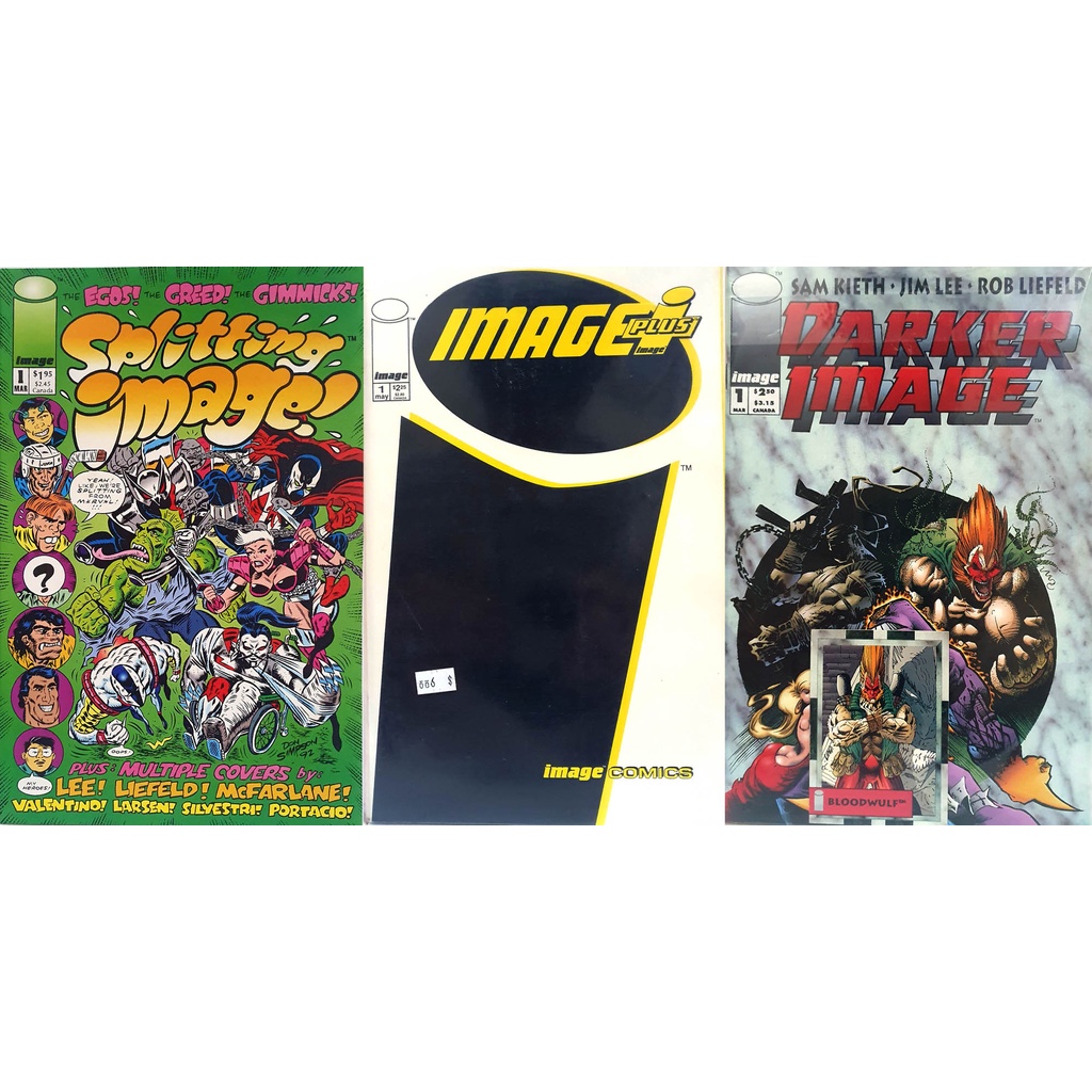 Classic Comics Splitting Image Plus Darker Bloodwulf All First Edition ...