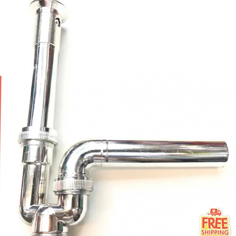 Lavatory Sink P Trap 11/2 PTrap 11/4 with Strainer Set Shopee